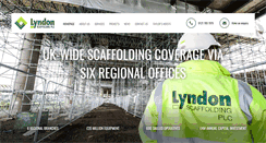 Desktop Screenshot of lyndonscaffolding.co.uk