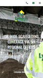 Mobile Screenshot of lyndonscaffolding.co.uk